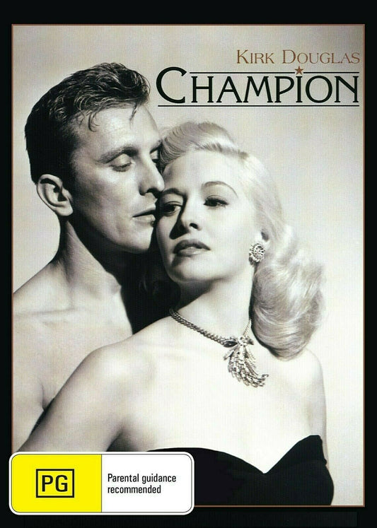 Buy Online Champion (1946) - DVD  - Kirk Douglas, Arthur Kennedy | Best Shop for Old classic and hard to find movies on DVD - Timeless Classic DVD