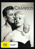 Buy Online Champion (1946) - DVD  - Kirk Douglas, Arthur Kennedy | Best Shop for Old classic and hard to find movies on DVD - Timeless Classic DVD