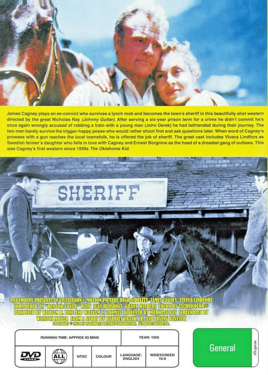 Buy Online Run for Cover   - 1955 - DVD - James Cagney, Viveca Lindfors  - WESTERN | Best Shop for Old classic and hard to find movies on DVD - Timeless Classic DVD