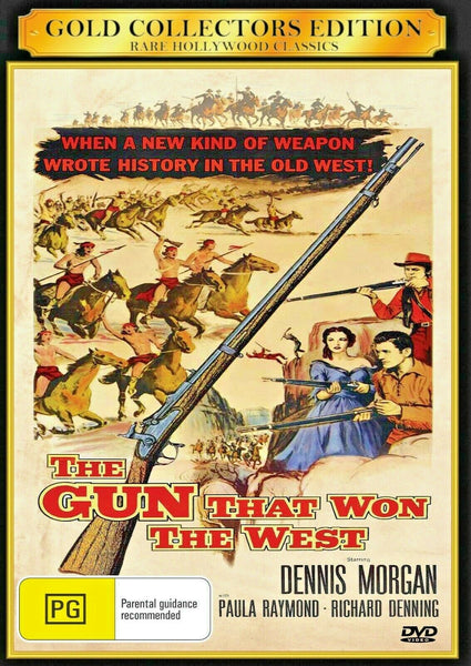 Buy Online The Gun That Won the West - DVD - Dennis Morgan, Paula Raymond - WESTERN | Best Shop for Old classic and hard to find movies on DVD - Timeless Classic DVD