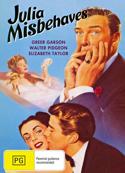 Buy Online Julia Misbehaves (1948) - DVD - NEW - Greer Garson, Walter Pidgeon | Best Shop for Old classic and hard to find movies on DVD - Timeless Classic DVD