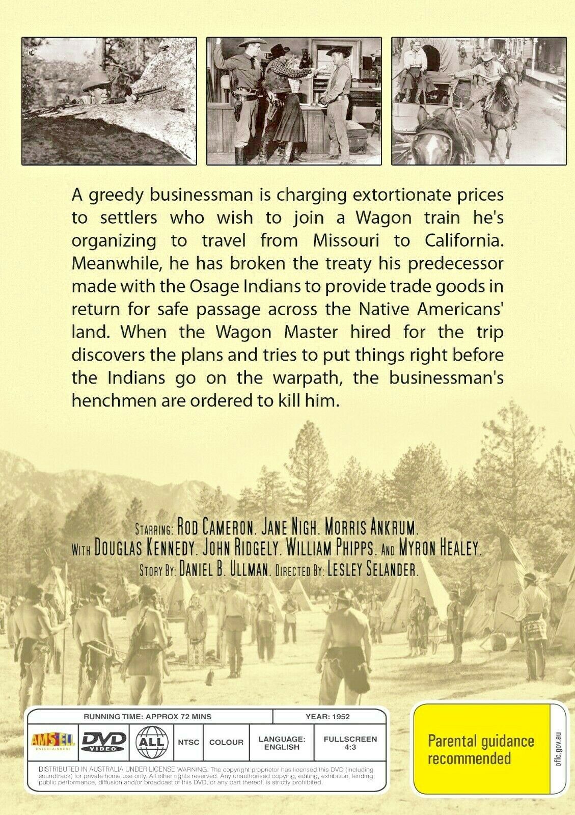 Buy Online Fort Osage (1952) - DVD - NEW - Rod Cameron, Jane Nigh - WESTERN | Best Shop for Old classic and hard to find movies on DVD - Timeless Classic DVD