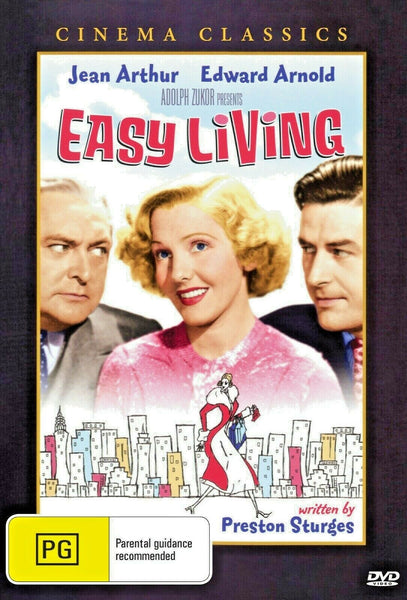 Buy Online Easy Living (1937) - DVD  - Jean Arthur, Edward Arnold | Best Shop for Old classic and hard to find movies on DVD - Timeless Classic DVD