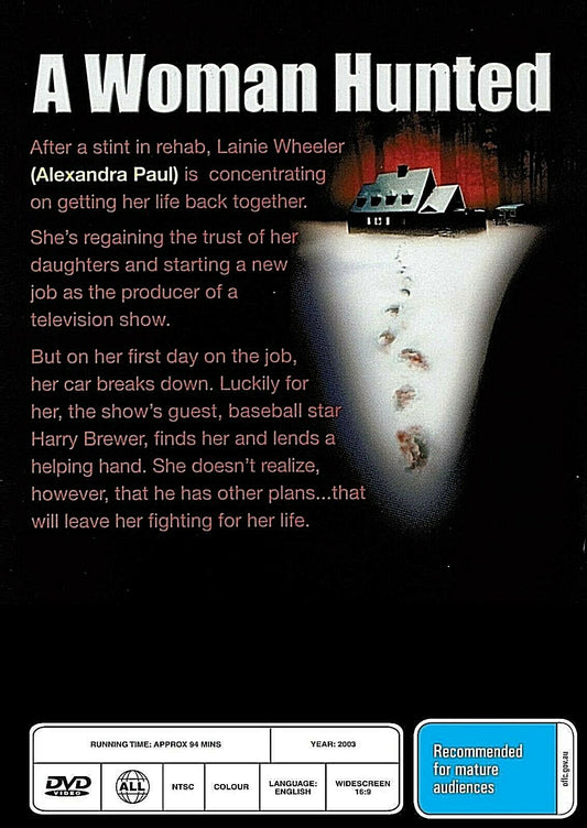 Buy Online A WOMAN HUNTED aka OUTRAGE  Alexandra Paul  Linden Ashby Thriller - DVD | Best Shop for Old classic and hard to find movies on DVD - Timeless Classic DVD