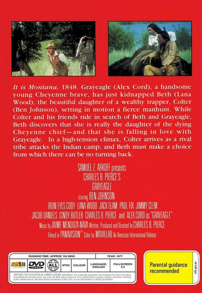 Buy Online Grayeagle  (1977) - DVD - NEW - Ben Johnson - WESTERN | Best Shop for Old classic and hard to find movies on DVD - Timeless Classic DVD