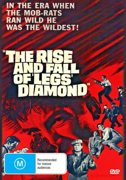 Buy Online The Rise and Fall of Legs Diamond  - DVD - Ray Danton, Karen Steele | Best Shop for Old classic and hard to find movies on DVD - Timeless Classic DVD
