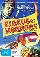 Buy Online Circus of Horrors (1960) - DVD - Anton Diffring, Erika Remberg - HORROR | Best Shop for Old classic and hard to find movies on DVD - Timeless Classic DVD