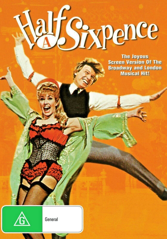 Buy Online Half a Sixpence - DVD - Tommy Steele, Julia Foster | Best Shop for Old classic and hard to find movies on DVD - Timeless Classic DVD