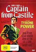 Buy Online Captain from Castile (1947) - DVD  - Tyrone Power, Jean Peters | Best Shop for Old classic and hard to find movies on DVD - Timeless Classic DVD