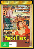 Buy Online The Purple Mask (1955) - DVD - Tony Curtis, Colleen Miller | Best Shop for Old classic and hard to find movies on DVD - Timeless Classic DVD