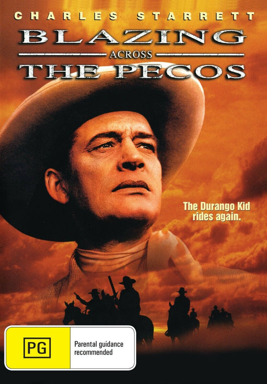 Buy Online Blazing Across the Pecos (1948) - DVD - Charles Starrett - WESTERN | Best Shop for Old classic and hard to find movies on DVD - Timeless Classic DVD