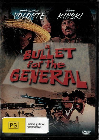 Buy Online A BULLET FOR THE GENERAL - DVD | Best Shop for Old classic and hard to find movies on DVD - Timeless Classic DVD