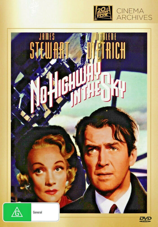 Buy Online No Highway in the Sky - DVD - James Stewart, Marlene Dietrich | Best Shop for Old classic and hard to find movies on DVD - Timeless Classic DVD