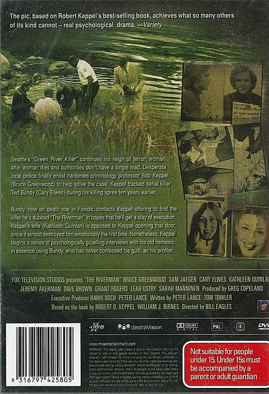 Buy Online THE RIVERMAN  Bruce Greenwood Sam Jaeger  Crime  Drama  Brand New DVD | Best Shop for Old classic and hard to find movies on DVD - Timeless Classic DVD