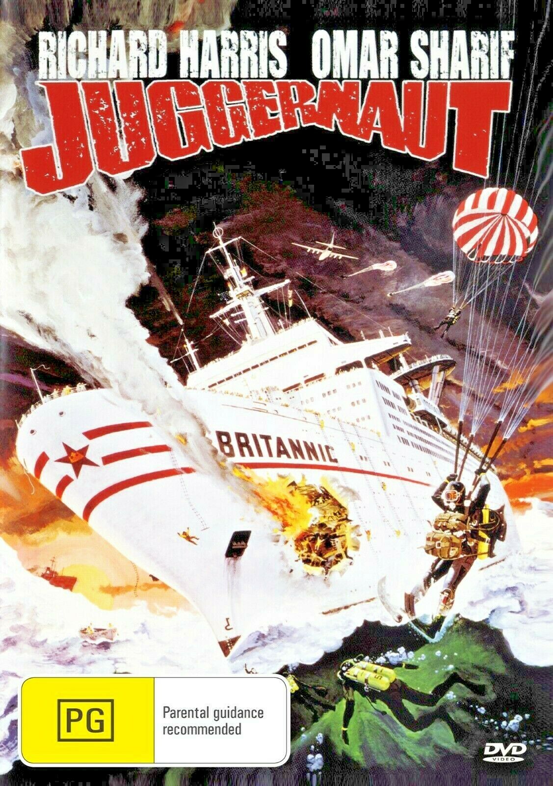Buy Online Juggernaut  -  DVD - Richard Harris, Omar Sharif | Best Shop for Old classic and hard to find movies on DVD - Timeless Classic DVD