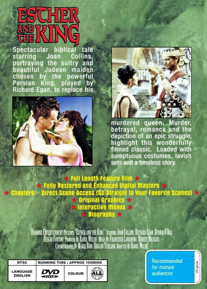 Buy Online Esther and the King (1960) - DVD  - Joan Collins, Richard Egan | Best Shop for Old classic and hard to find movies on DVD - Timeless Classic DVD