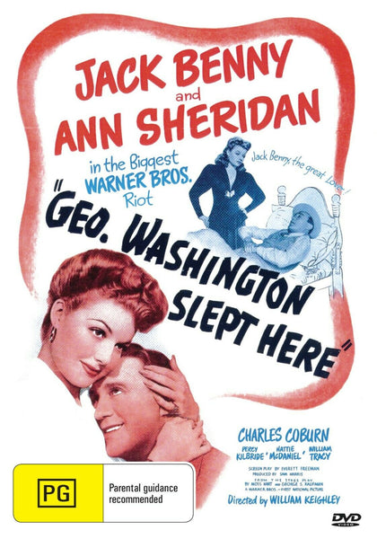 Buy Online George Washington Slept Here (1942) - DVD - NEW - Jack Benny, Ann Sheridan | Best Shop for Old classic and hard to find movies on DVD - Timeless Classic DVD