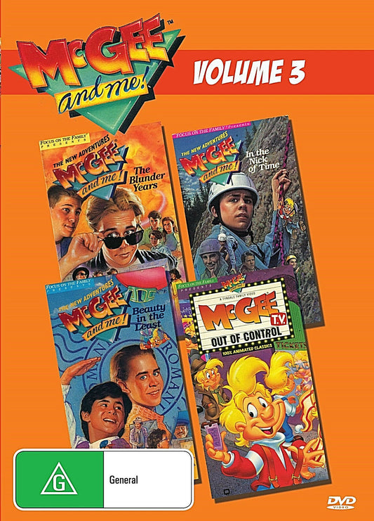 Buy Online McGEE AND ME Vol.3 Joseph Dammann Terry Bozeman Christian Family - DVD | Best Shop for Old classic and hard to find movies on DVD - Timeless Classic DVD