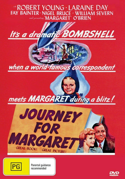 Buy Online Journey for Margaret  (1942) - DVD  - Robert Young, Laraine Day | Best Shop for Old classic and hard to find movies on DVD - Timeless Classic DVD