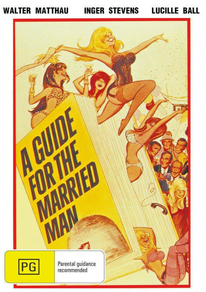 Buy Online A Guide for the Married Man (1967) - DVD - NEW - Walter Matthau, Inger Stevens | Best Shop for Old classic and hard to find movies on DVD - Timeless Classic DVD