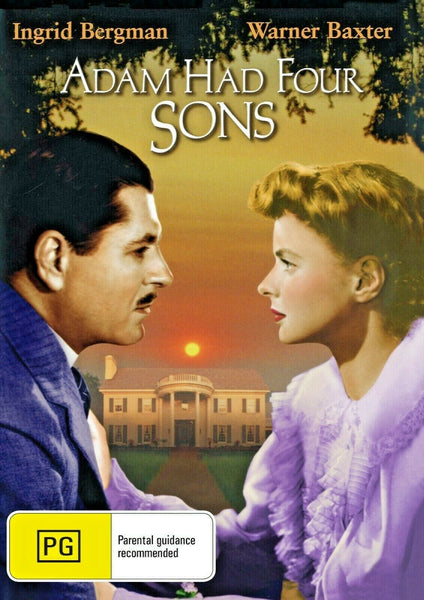 Buy Online Adam Had Four Sons (1941) - DVD - Ingrid Bergman, Warner Baxter | Best Shop for Old classic and hard to find movies on DVD - Timeless Classic DVD