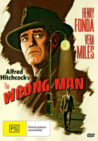 Buy Online Alfred Hitchcock's The Wrong Man -  DVD - Henry Fonda, Vera Miles | Best Shop for Old classic and hard to find movies on DVD - Timeless Classic DVD