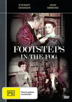 Buy Online Footsteps in the Fog  -  DVD - Stewart Granger, Jean Simmons | Best Shop for Old classic and hard to find movies on DVD - Timeless Classic DVD