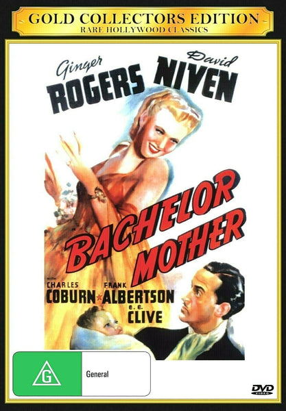 Buy Online Bachelor Mother (1939) - DVD  - Ginger Rogers, David Niven | Best Shop for Old classic and hard to find movies on DVD - Timeless Classic DVD