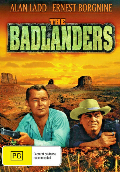 Buy Online The Badlanders (1958) - DVD-NEW- Alan Ladd, Ernest Borgnine - WESTERN | Best Shop for Old classic and hard to find movies on DVD - Timeless Classic DVD