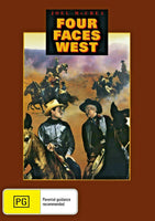 Buy Online Four Faces West  (1948) - DVD - NEW - Joel McCrea, Frances Dee - WESTERN | Best Shop for Old classic and hard to find movies on DVD - Timeless Classic DVD
