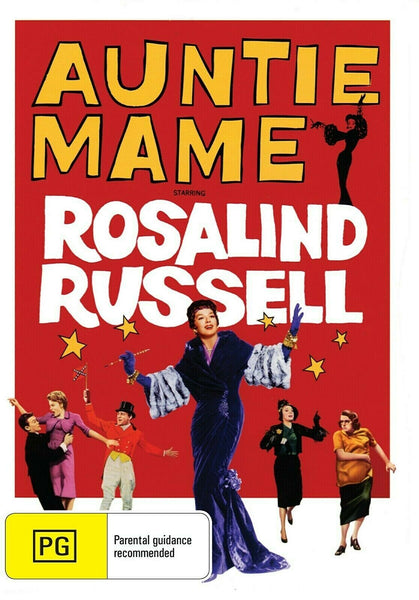 Buy Online Auntie Mame - DVD - Rosalind Russell, Forrest Tucker | Best Shop for Old classic and hard to find movies on DVD - Timeless Classic DVD