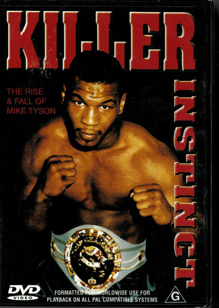 Buy Online The Killer Instinct The Rise & Fall Of Mike Tyson -  REGION 2 & 4 DVD PAL | Best Shop for Old classic and hard to find movies on DVD - Timeless Classic DVD