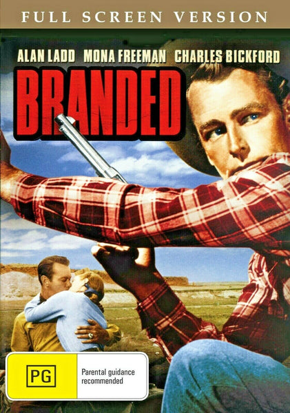 Buy Online Branded (1950) - DVD - Alan Ladd, Mona Freeman - WESTERN | Best Shop for Old classic and hard to find movies on DVD - Timeless Classic DVD