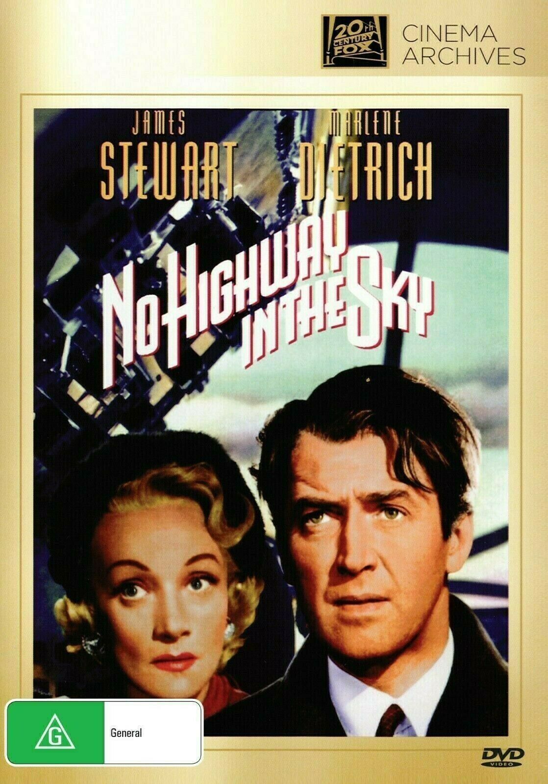 Buy Online No Highway in the Sky - DVD - James Stewart, Marlene Dietrich | Best Shop for Old classic and hard to find movies on DVD - Timeless Classic DVD