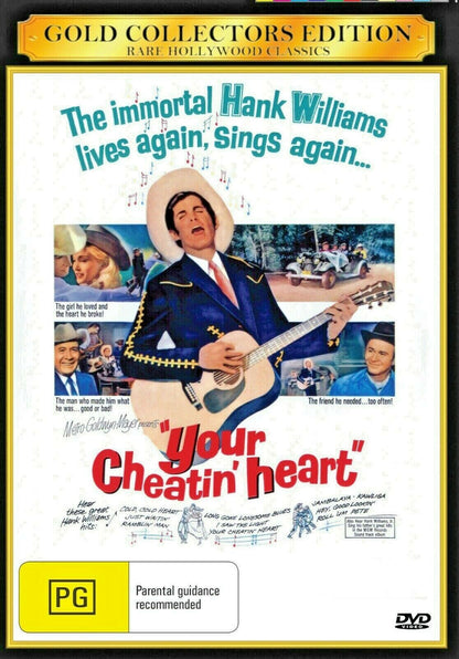 Buy Online Your Cheatin' Heart (1964) - DVD  - George Hamilton, Susan Oliver | Best Shop for Old classic and hard to find movies on DVD - Timeless Classic DVD