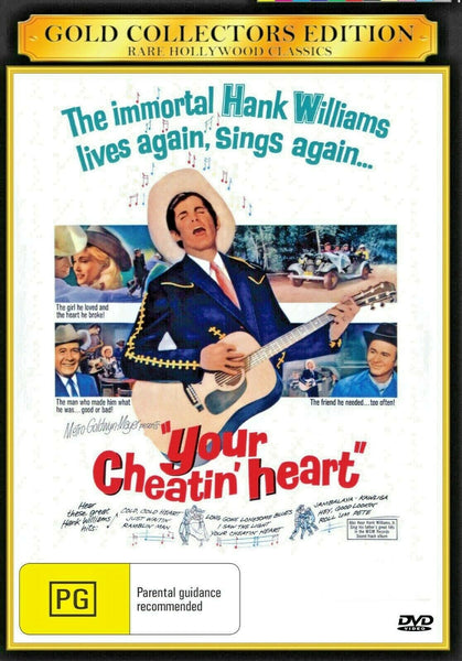 Buy Online Your Cheatin' Heart (1964) - DVD  - George Hamilton, Susan Oliver | Best Shop for Old classic and hard to find movies on DVD - Timeless Classic DVD