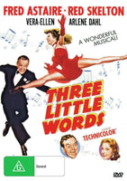 Buy Online Three Little Words (1950) - DVD  -  Fred Astaire, Vera-Ellen | Best Shop for Old classic and hard to find movies on DVD - Timeless Classic DVD