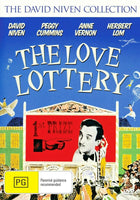 Buy Online The Love Lottery (1954) - DVD  - David Niven, Peggy Cummins | Best Shop for Old classic and hard to find movies on DVD - Timeless Classic DVD