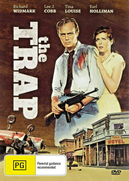 Buy Online The Trap (1959) - DVD - Richard Widmark, Lee J. Cobb, Tina Louise | Best Shop for Old classic and hard to find movies on DVD - Timeless Classic DVD