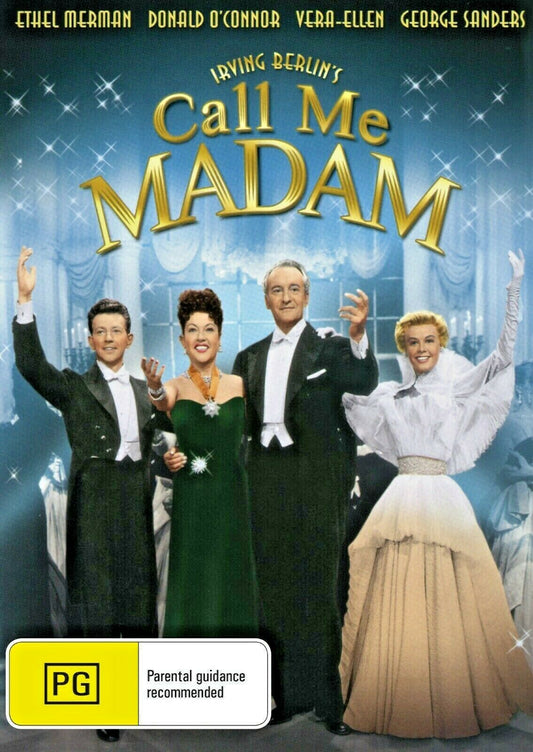 Buy Online Call Me Madam (1953) - DVD  - Ethel Merman, Donald O'Connor | Best Shop for Old classic and hard to find movies on DVD - Timeless Classic DVD