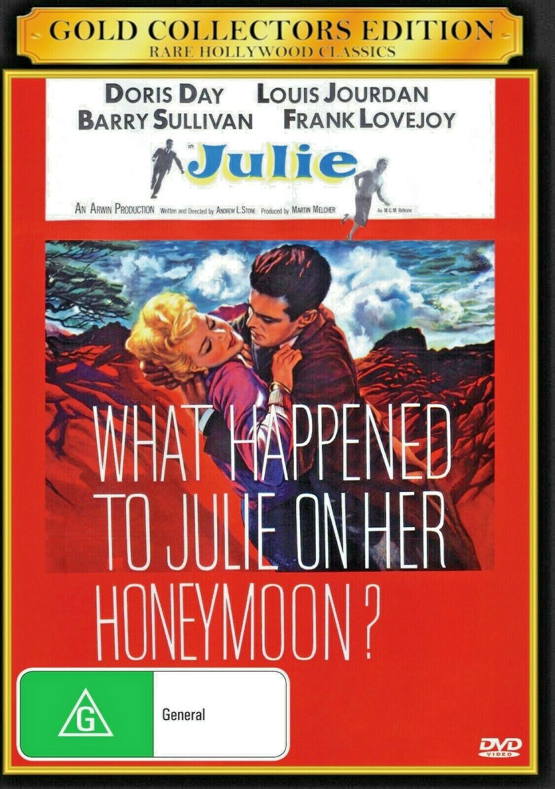Buy Online Julie - DVD - Doris Day, Louis Jourdan, Barry Sullivan | Best Shop for Old classic and hard to find movies on DVD - Timeless Classic DVD