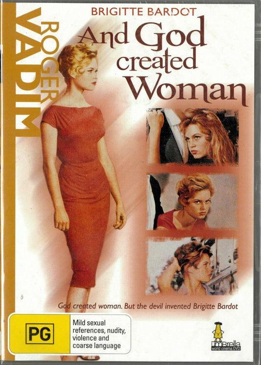 Buy Online And God Created Woman DVD Bridget Bardot Region 4 DVD | Best Shop for Old classic and hard to find movies on DVD - Timeless Classic DVD