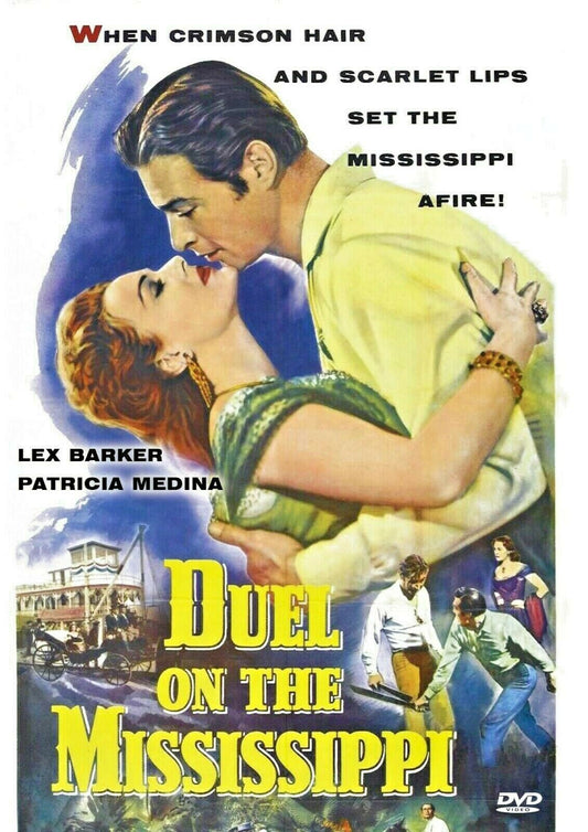 Buy Online Duel on the Mississippi (1955) - DVD - Lex Barker, Patricia Medina | Best Shop for Old classic and hard to find movies on DVD - Timeless Classic DVD
