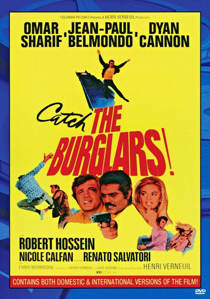 Buy Online The Burglars - DVD - Jean-Paul Belmondo, Omar Sharif | Best Shop for Old classic and hard to find movies on DVD - Timeless Classic DVD