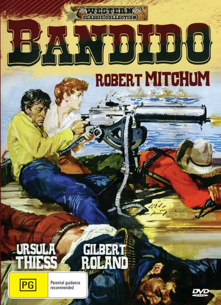 Buy Online BANDIDO! - DVD - Robert Mitchum | Best Shop for Old classic and hard to find movies on DVD - Timeless Classic DVD
