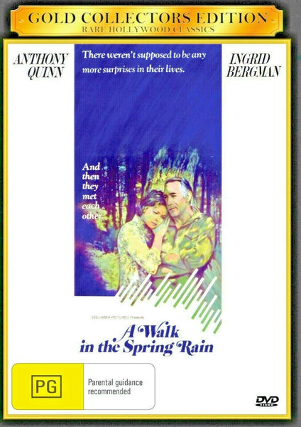 Buy Online A Walk in the Spring Rain (1970) - DVD - Ingrid Bergman, Anthony Quinn | Best Shop for Old classic and hard to find movies on DVD - Timeless Classic DVD