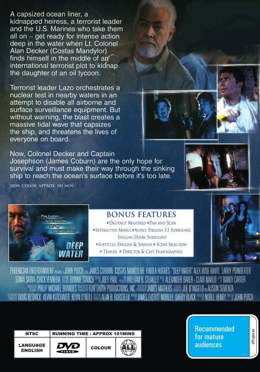 Buy Online Deep Water  - DVD - James Coburn | Best Shop for Old classic and hard to find movies on DVD - Timeless Classic DVD