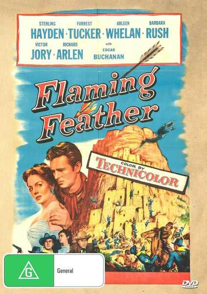 Buy Online Flaming Feather - DVD -  Sterling Hayden, Forrest Tucker - WESTERN | Best Shop for Old classic and hard to find movies on DVD - Timeless Classic DVD