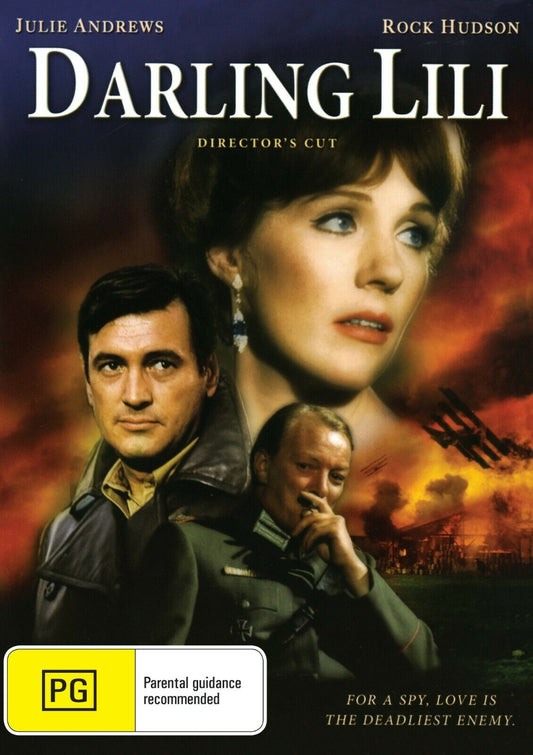 Buy Online Darling Lili  - DVD - Julie Andrews - Rock Hudson | Best Shop for Old classic and hard to find movies on DVD - Timeless Classic DVD
