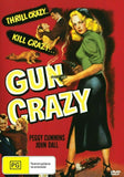 Buy Online Gun Crazy - DVD - John Dall, Peggy Cummins  - WESTERN | Best Shop for Old classic and hard to find movies on DVD - Timeless Classic DVD